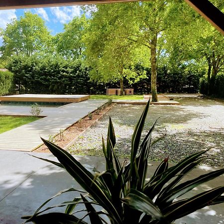 L Estanguet Maison Octogonale En Foret Rion-Des-Landes Zewnętrze zdjęcie