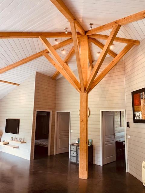 L Estanguet Maison Octogonale En Foret Rion-Des-Landes Zewnętrze zdjęcie